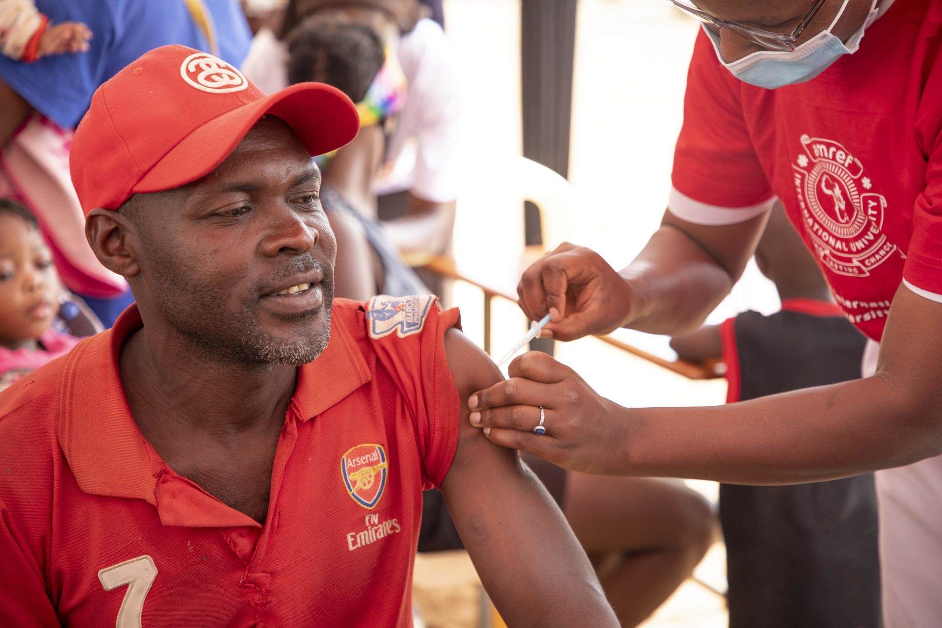 Amref AMIU COVID19 Vaccination Drive