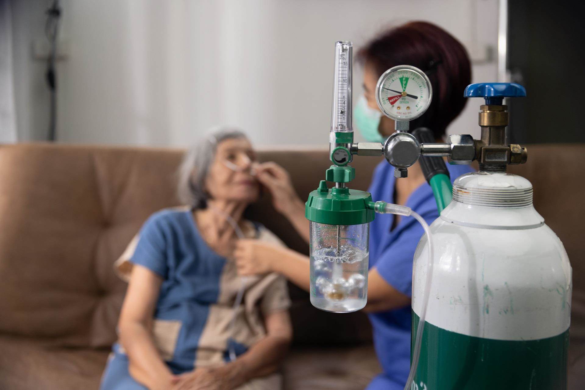 UNDP medical oxygen tank support